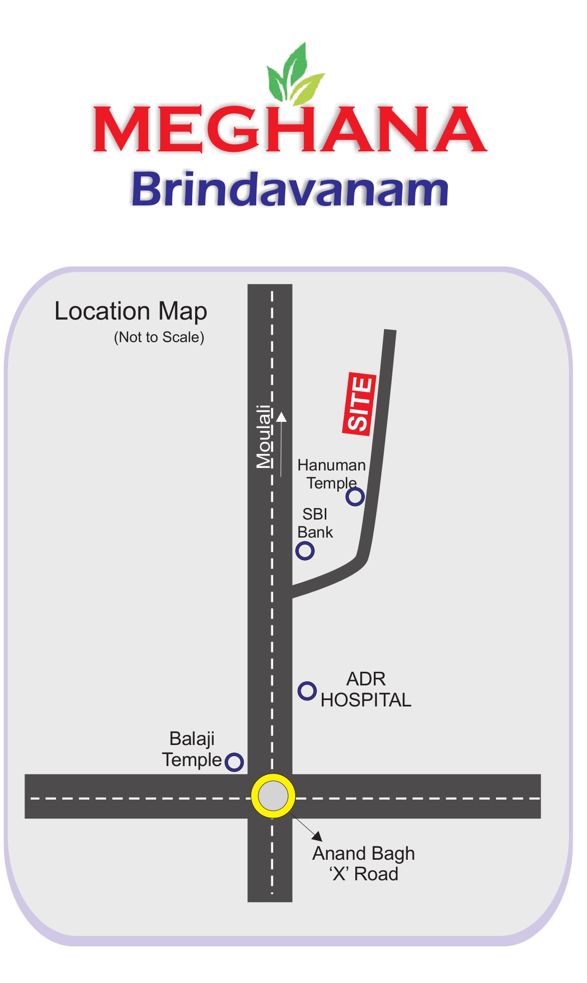 Meghana Brindavanam location map