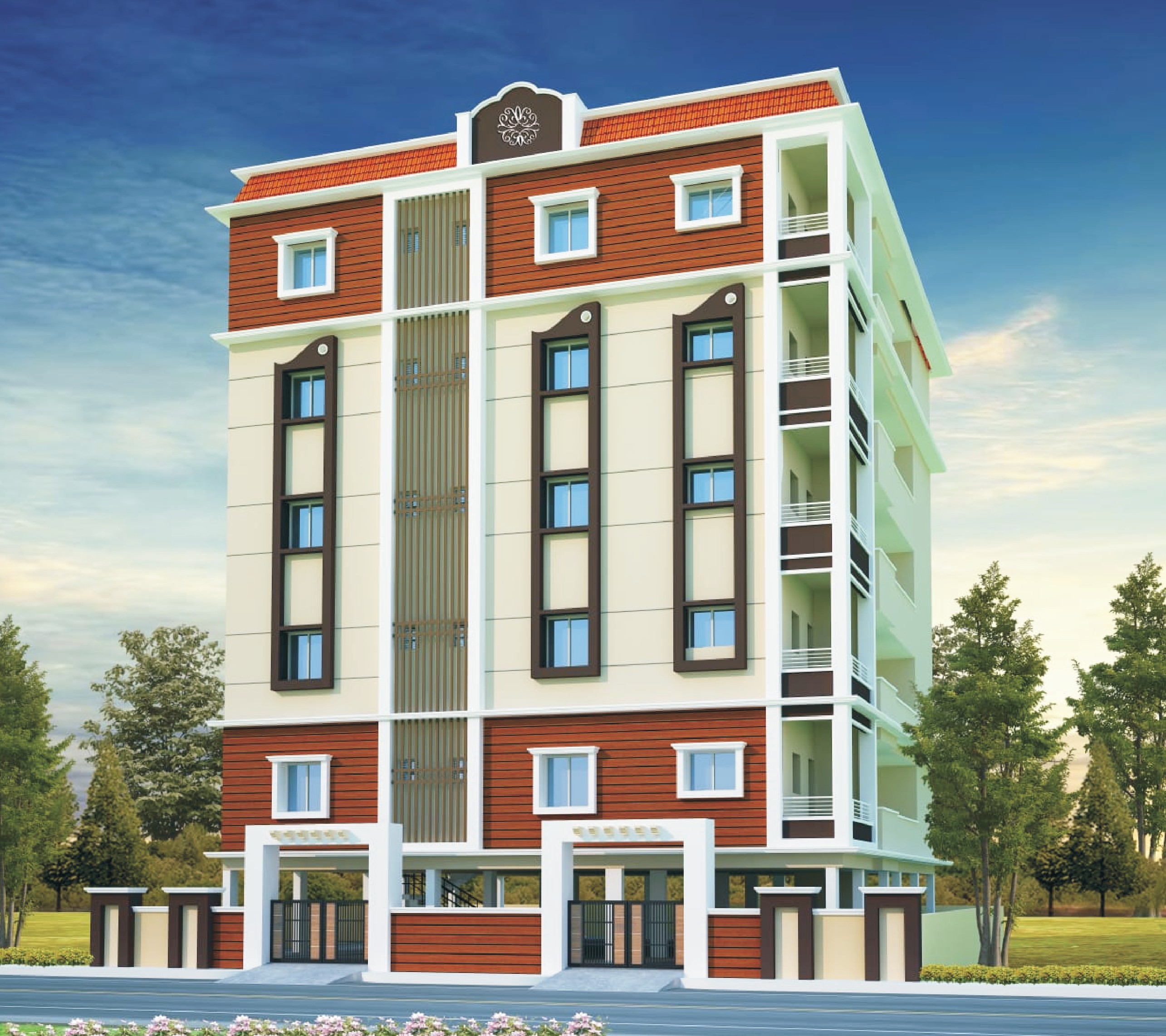 Meghana Brindavanam elevation