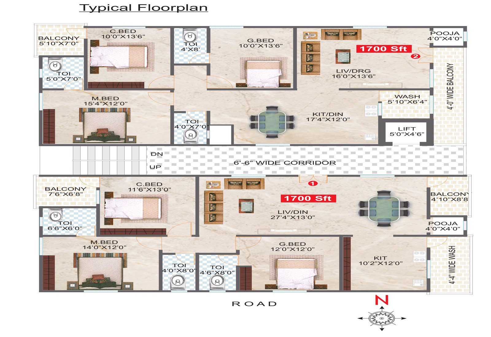 Meghana Brindavanam floor plan
