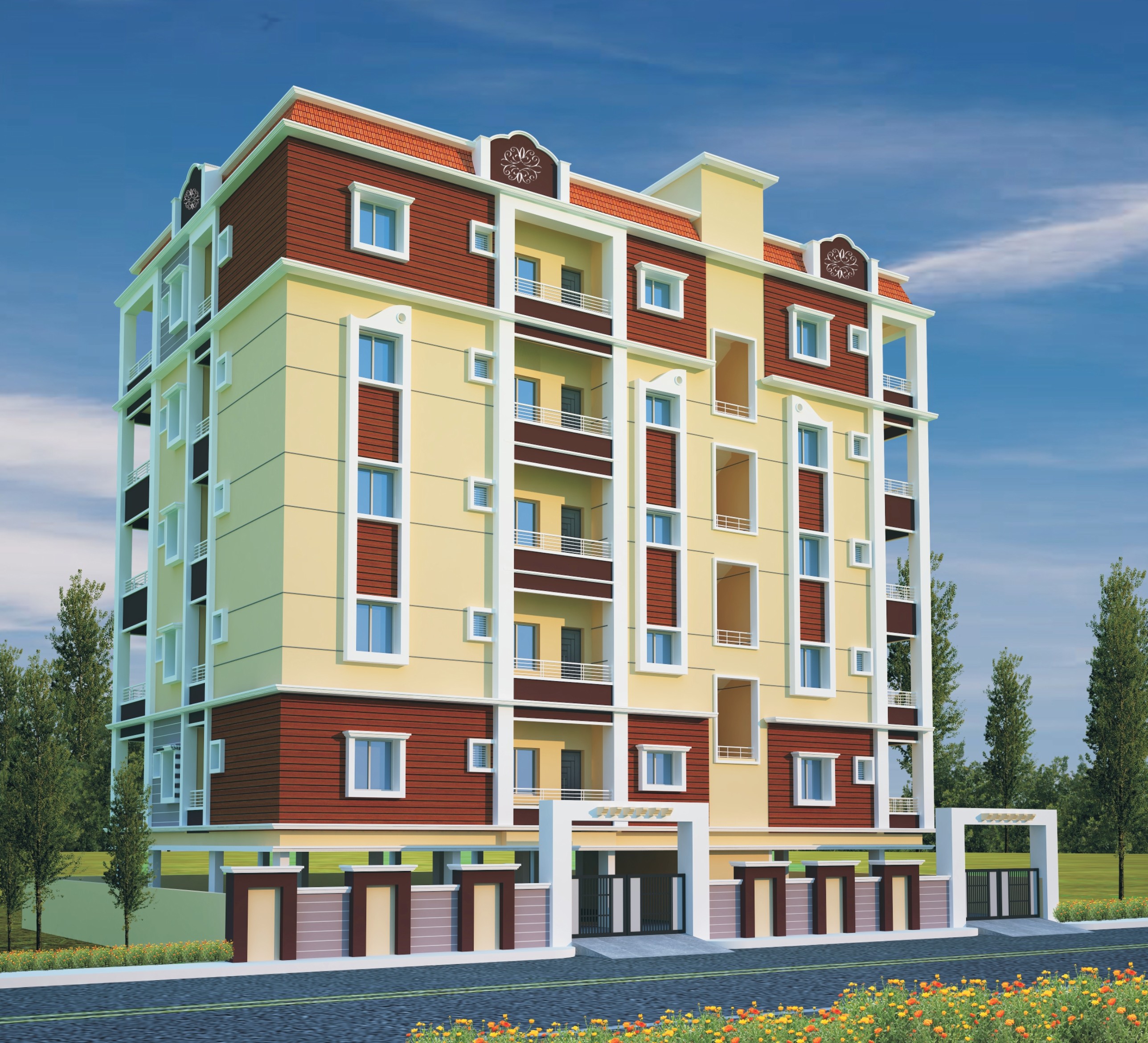 Meghana Brundavanam elevation