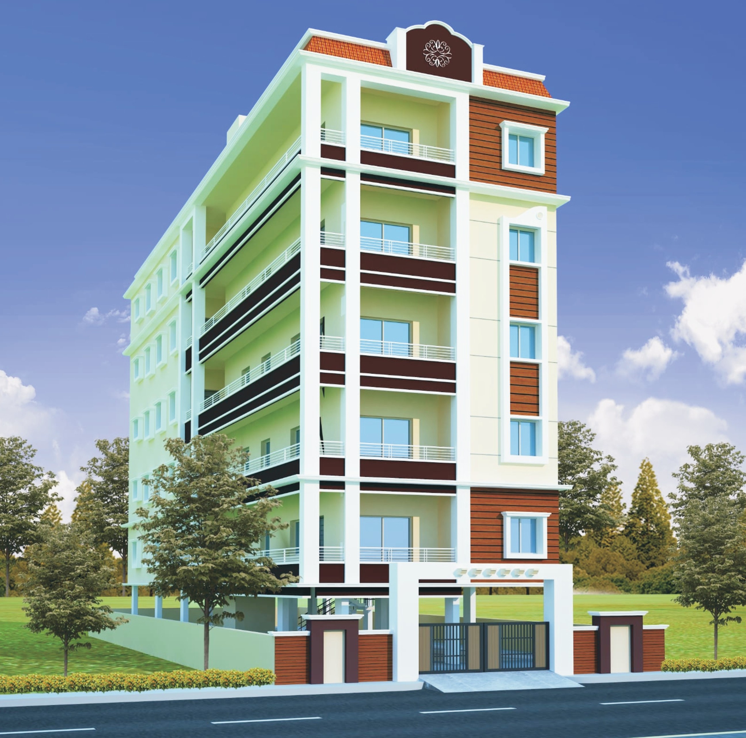 Meghana Lakshmi Enclave elevation