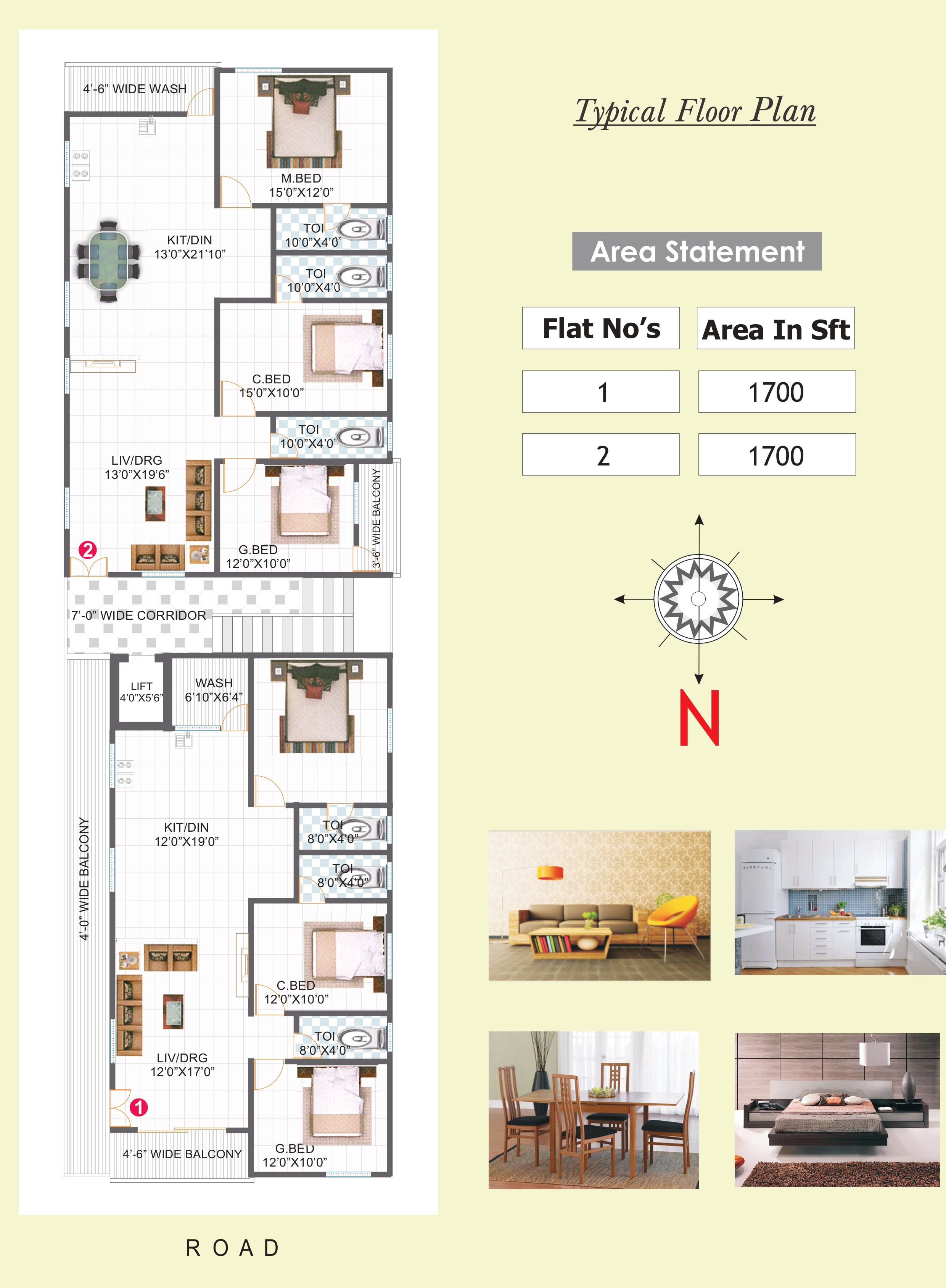 Meghana Lakshmi Enclave floor plan