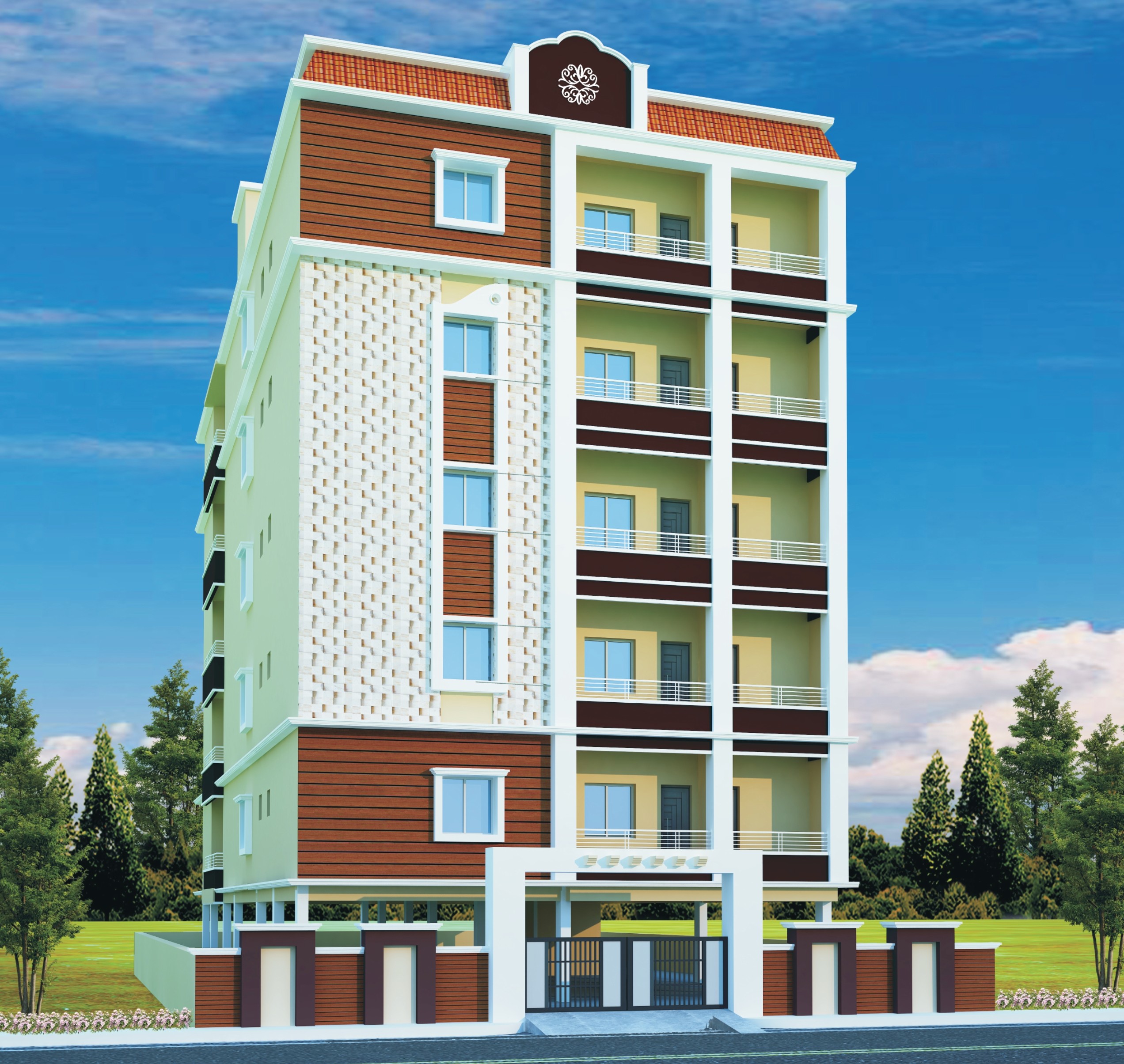 Meghana Sabari Heights elevation