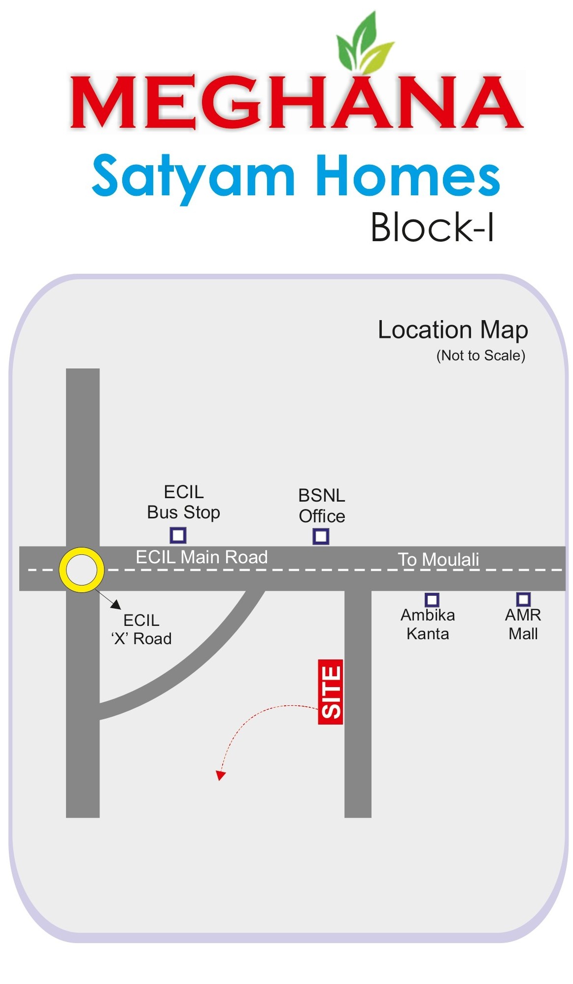 Meghana Satyam Homes Block-I project view 1