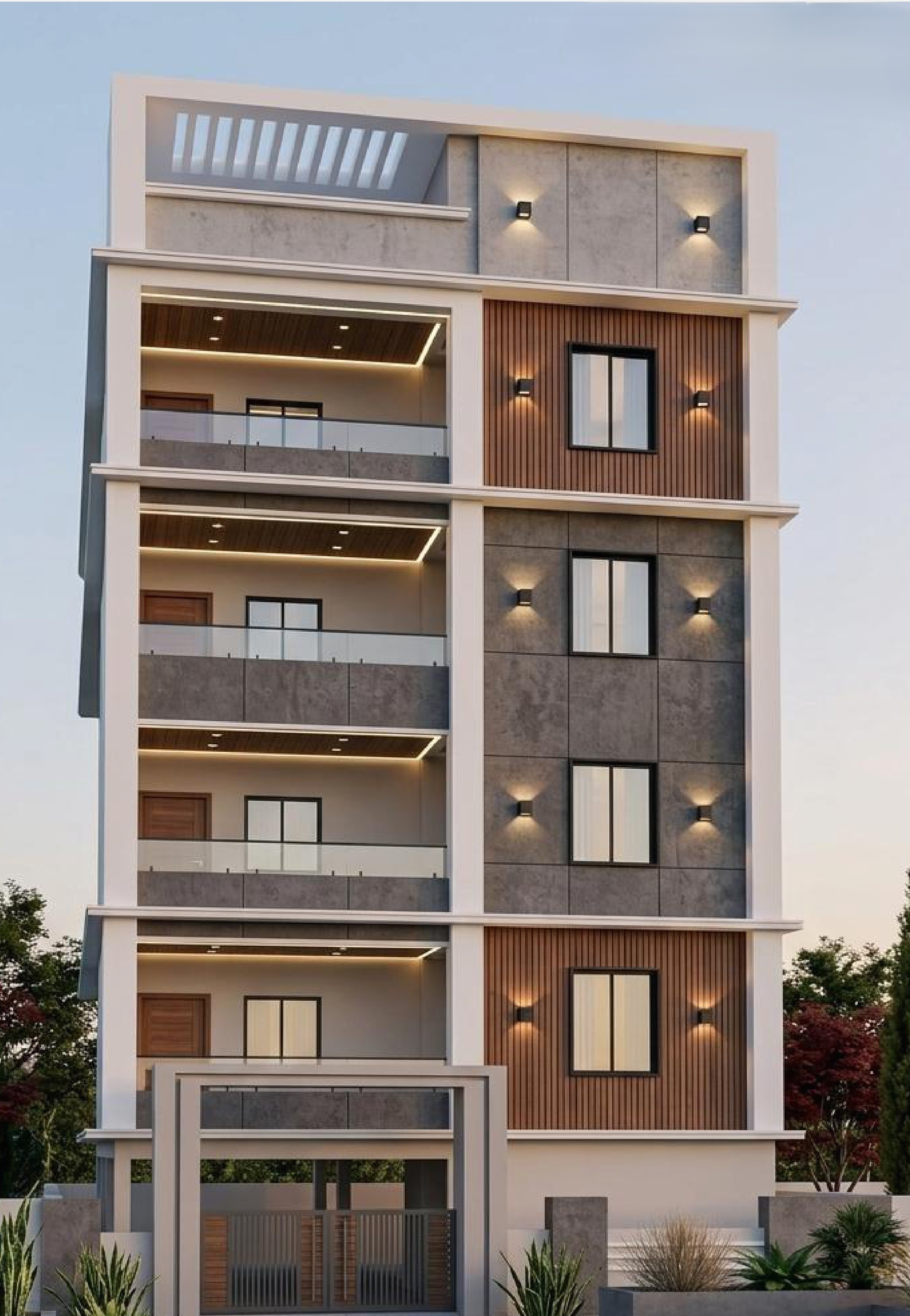 Meghana Satyam Homes Block-I elevation