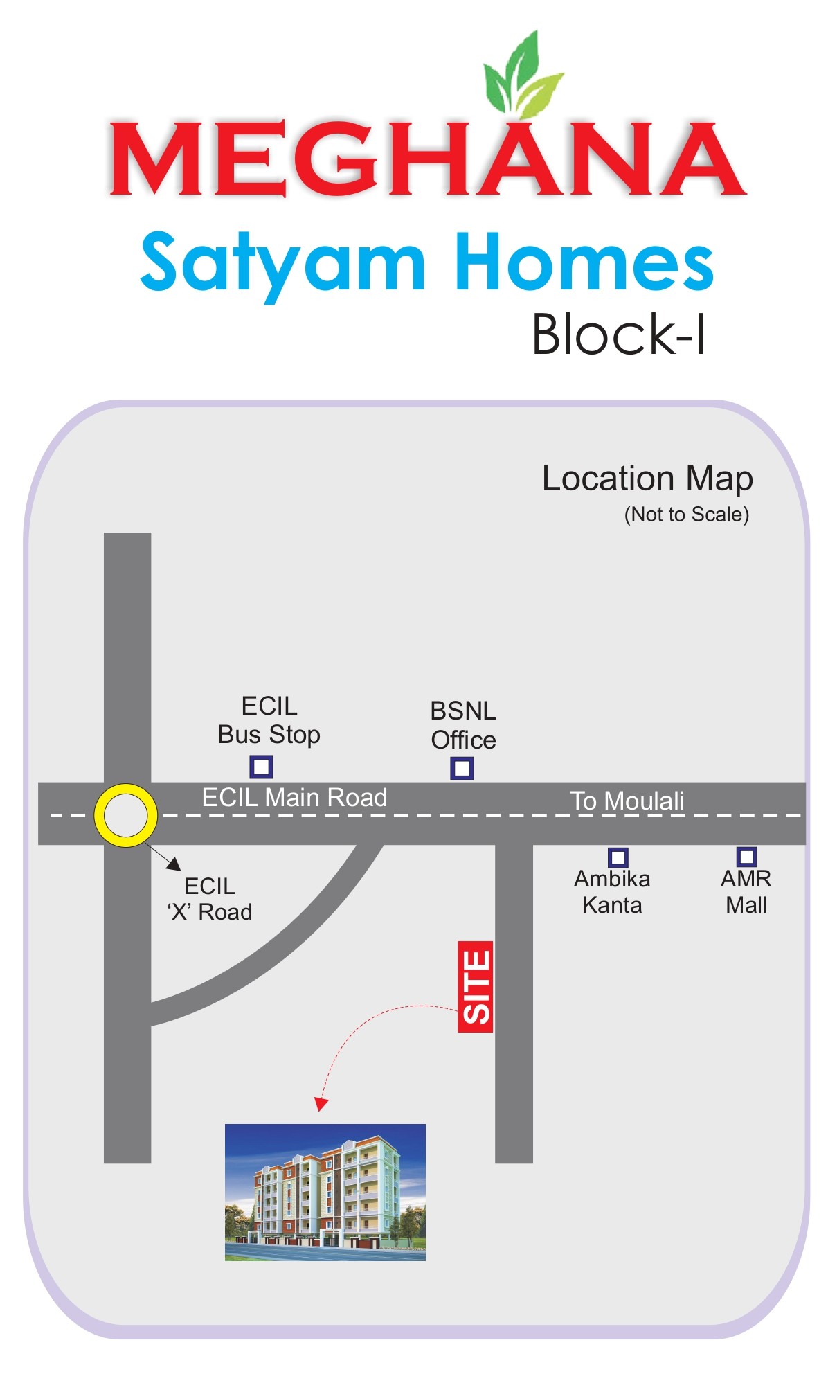 Meghana Satyam Homes project view 1