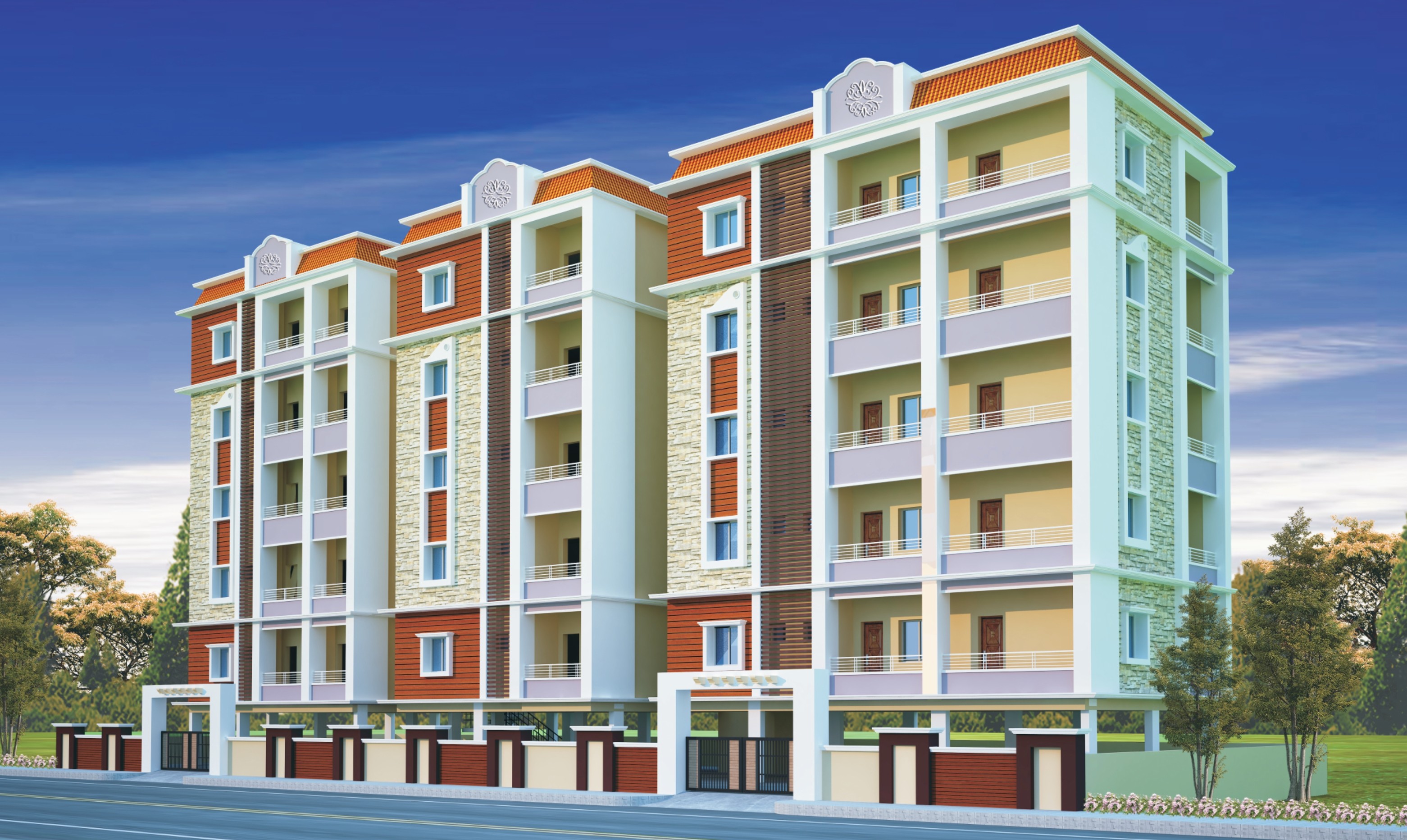 Meghana Satyam Homes elevation